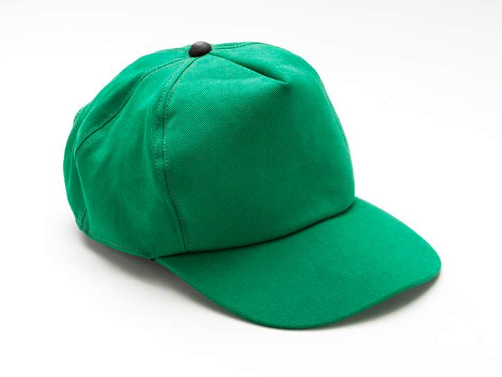 Baseball store cap green